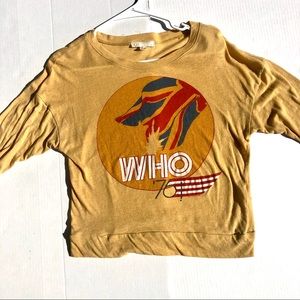 Forever 21 The Who Comfy Long Sleeve Size S